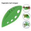 Vegetable leaf stripper